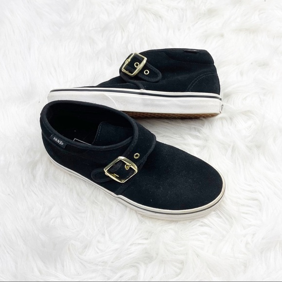 Vans Suede Chukka MS Hightop Buckle Sneakers - Picture 3 of 10